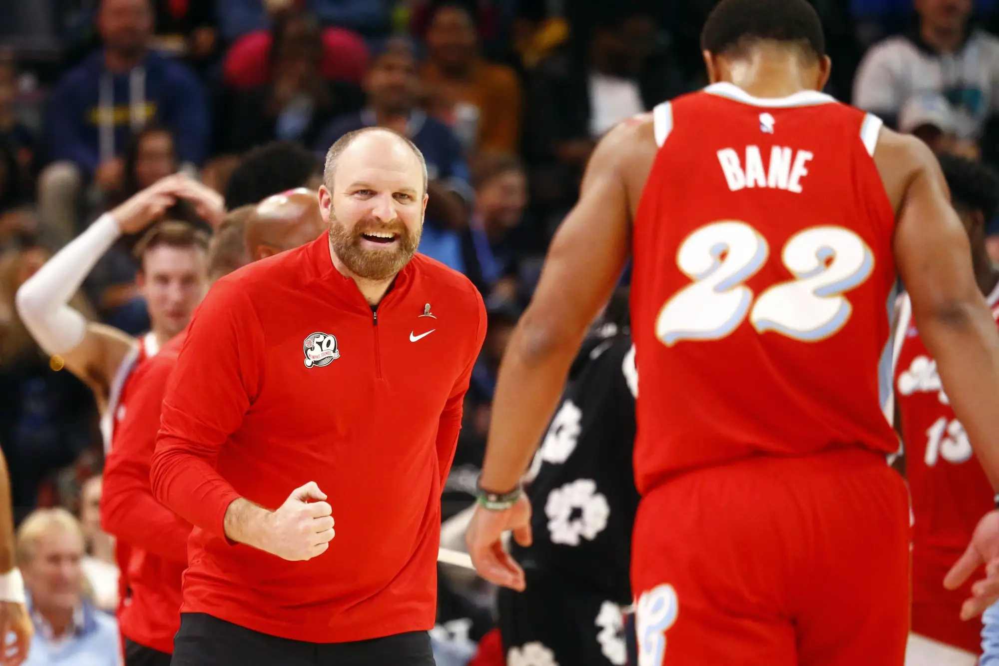 孟菲斯灰熊训练开放日,国际比赛日更衣室发声引欢呼,欧超杯在即,身体对抗强度拉满(孟菲斯灰熊队休斯顿火箭直播)-KAIYUN SPORTS